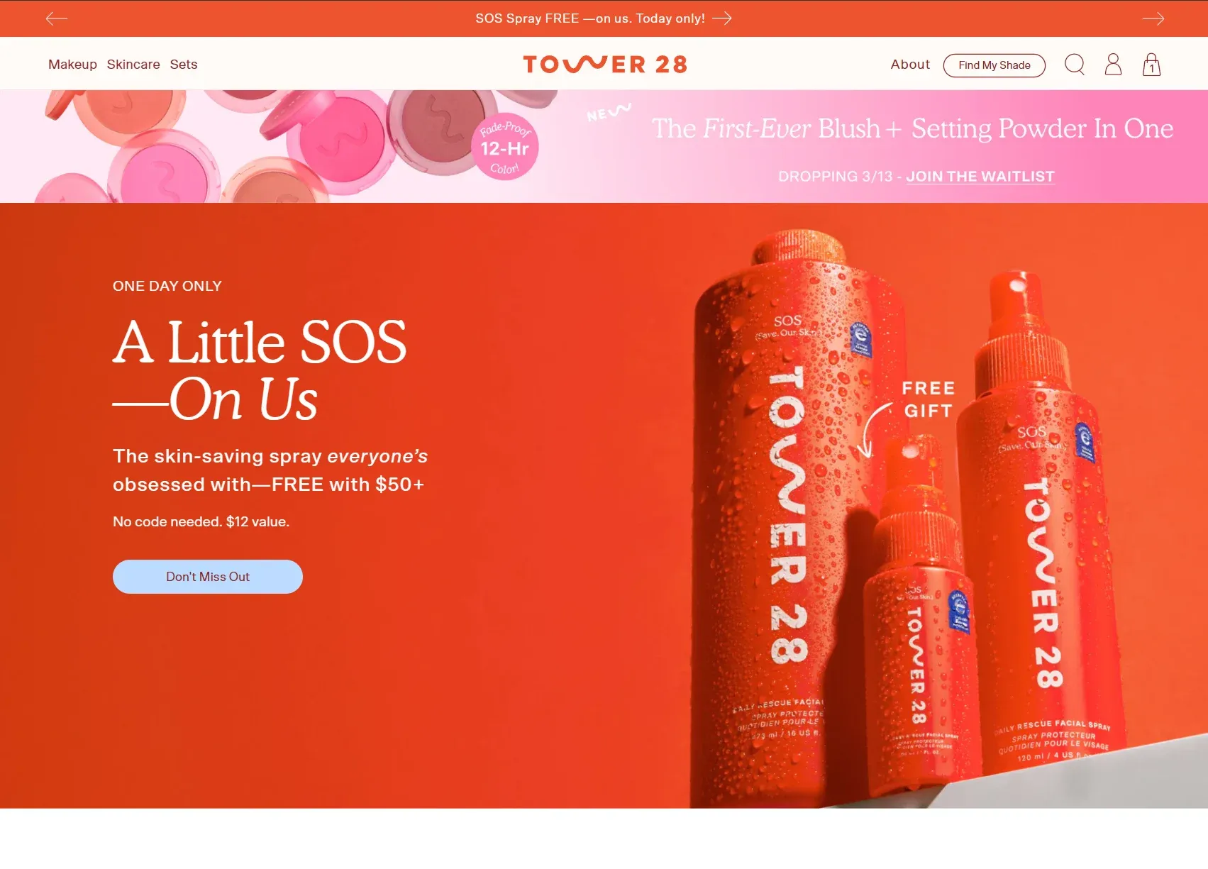 Tower28 Homepage